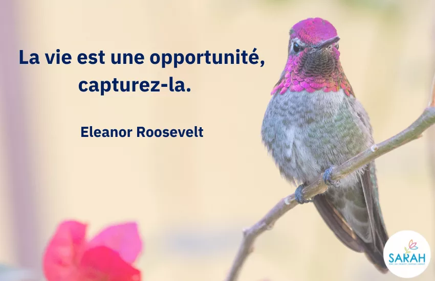 SARAH'Inspiration : notre citation de juin
