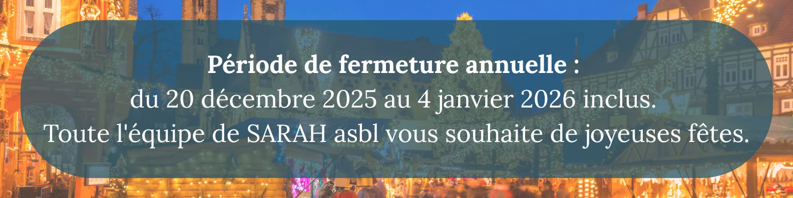 SARAH (Soins - Aide - Réconfort - Assistance - Humanité) asbl : Centre de formation à l'écoute, à l'accompagnement et au bien-être personnel et professionnel à Charleroi